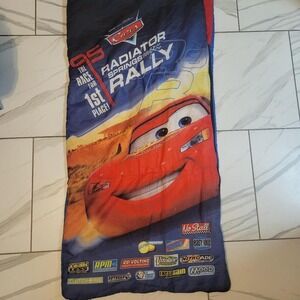 Vintage disney Cars 95 Radiator Springs Rally sleeping bag